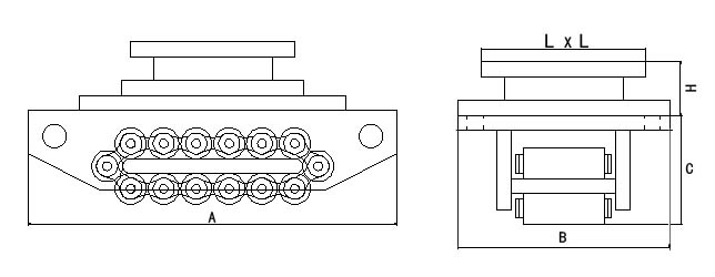 带转盘重物移运器尺寸图